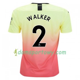 Koszulka Manchester City Walker 2 Trzeci Koszulki Piłkarskie 2019-2020 Krótki Rękaw 